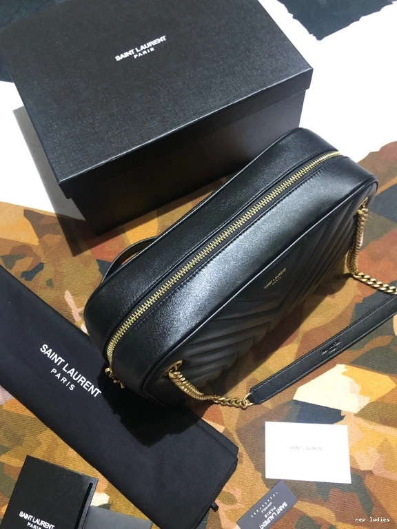 Repladies REP LEATHER Y-QUILTED SMOOTH IN CAMERA JOAN YSL BAG 0825